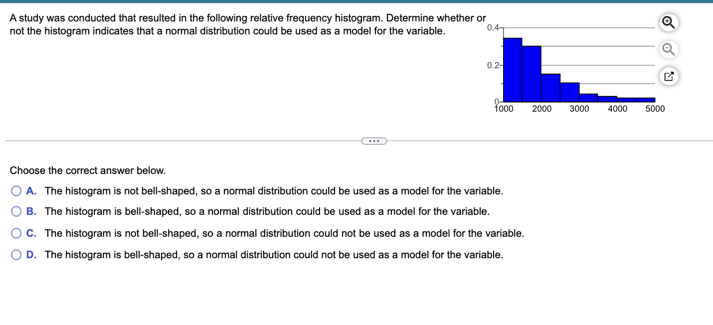 solve A study was conducted that resulted in the