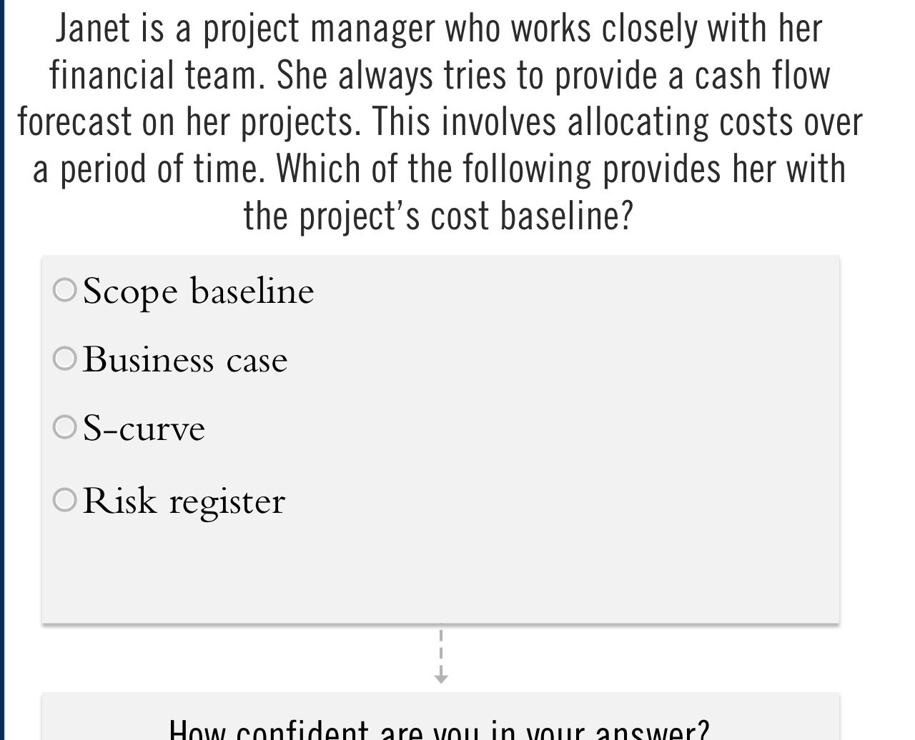 solve this Janet is a project manager who works