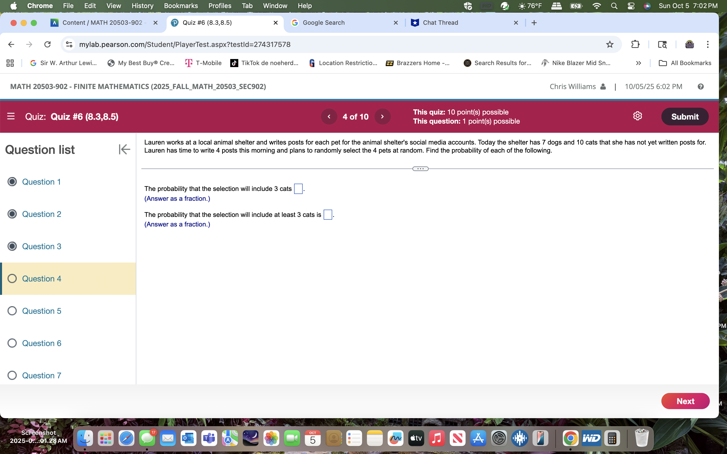 solve Chrome File Edit View History Bookmarks