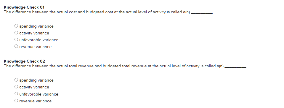 solve both equations Knowledge Check 01 The