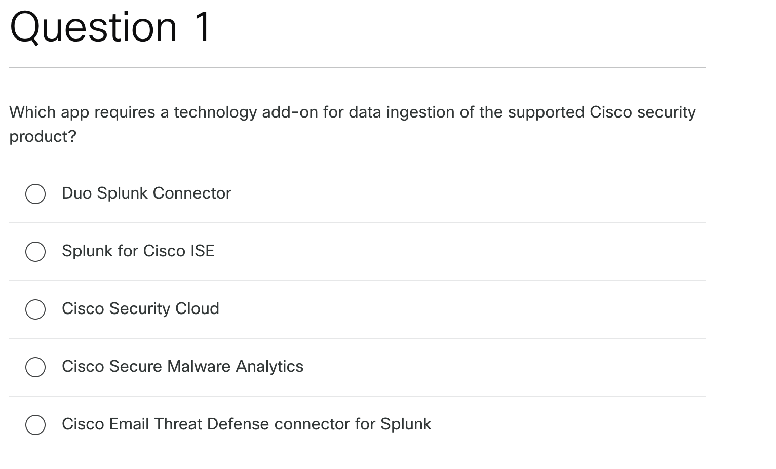 which is correct answer? Question 1 Which app