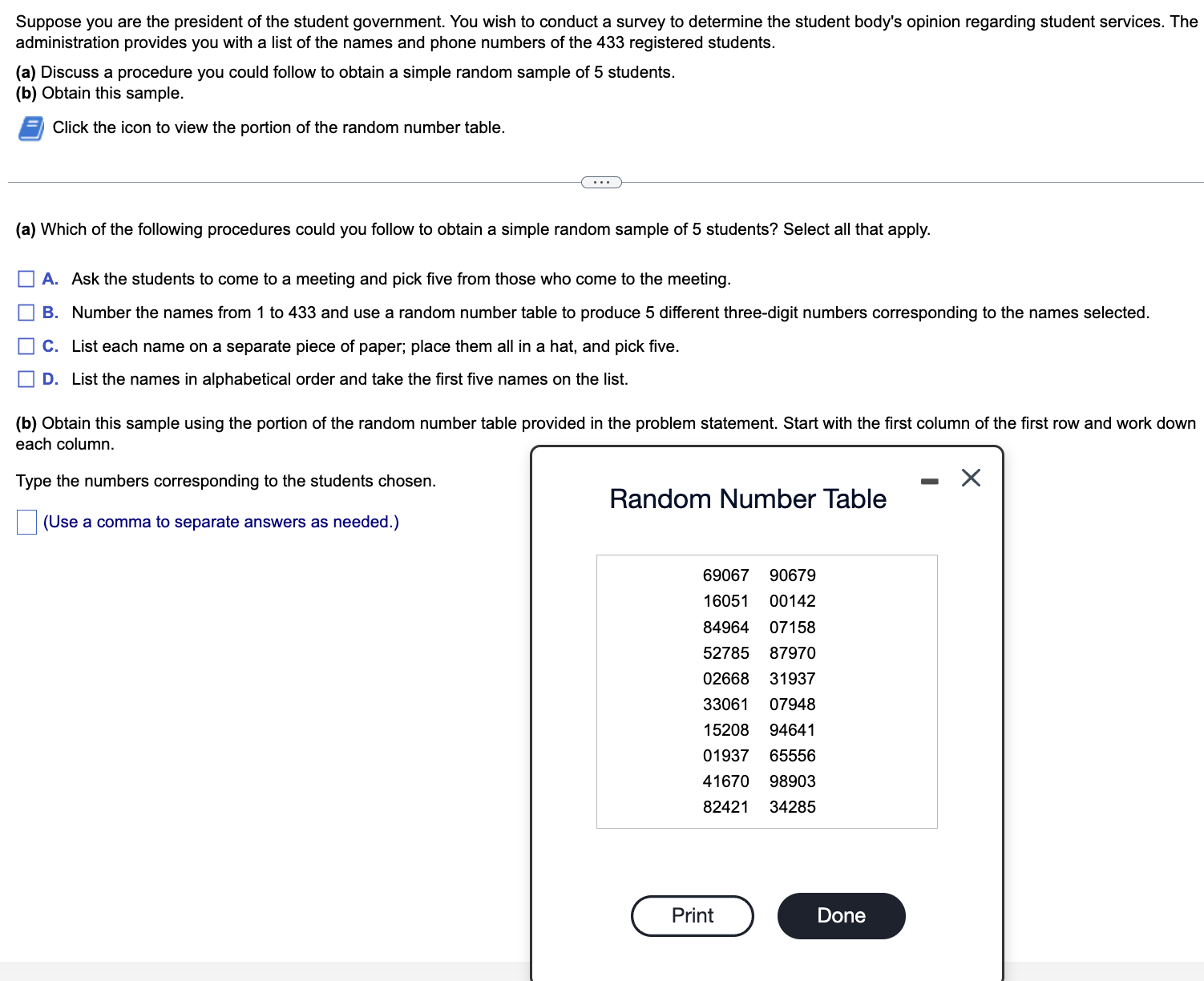 solve Suppose you are the president of the
