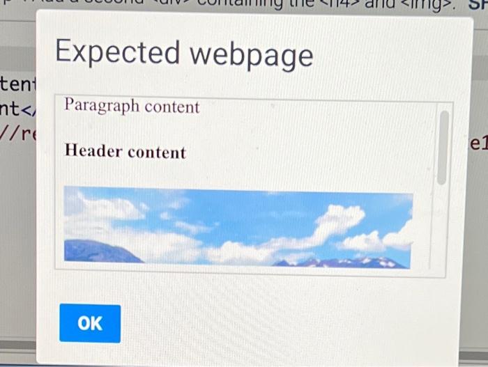 Add a containing the first Add a second