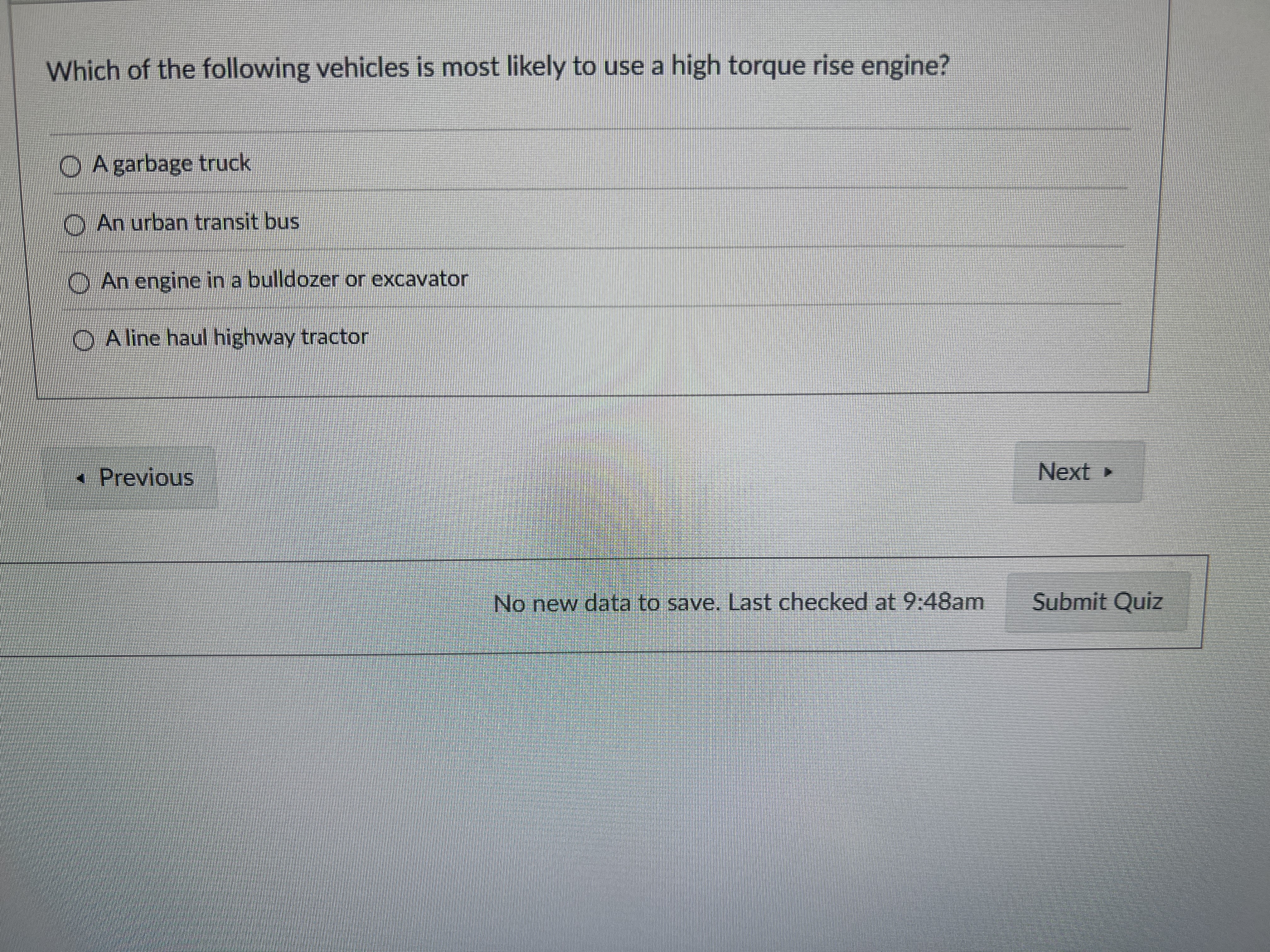 What is the correct answer Which of the following