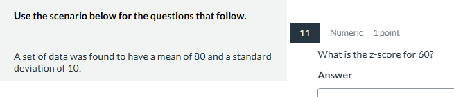 SOLVE Use the scenario below for the questions