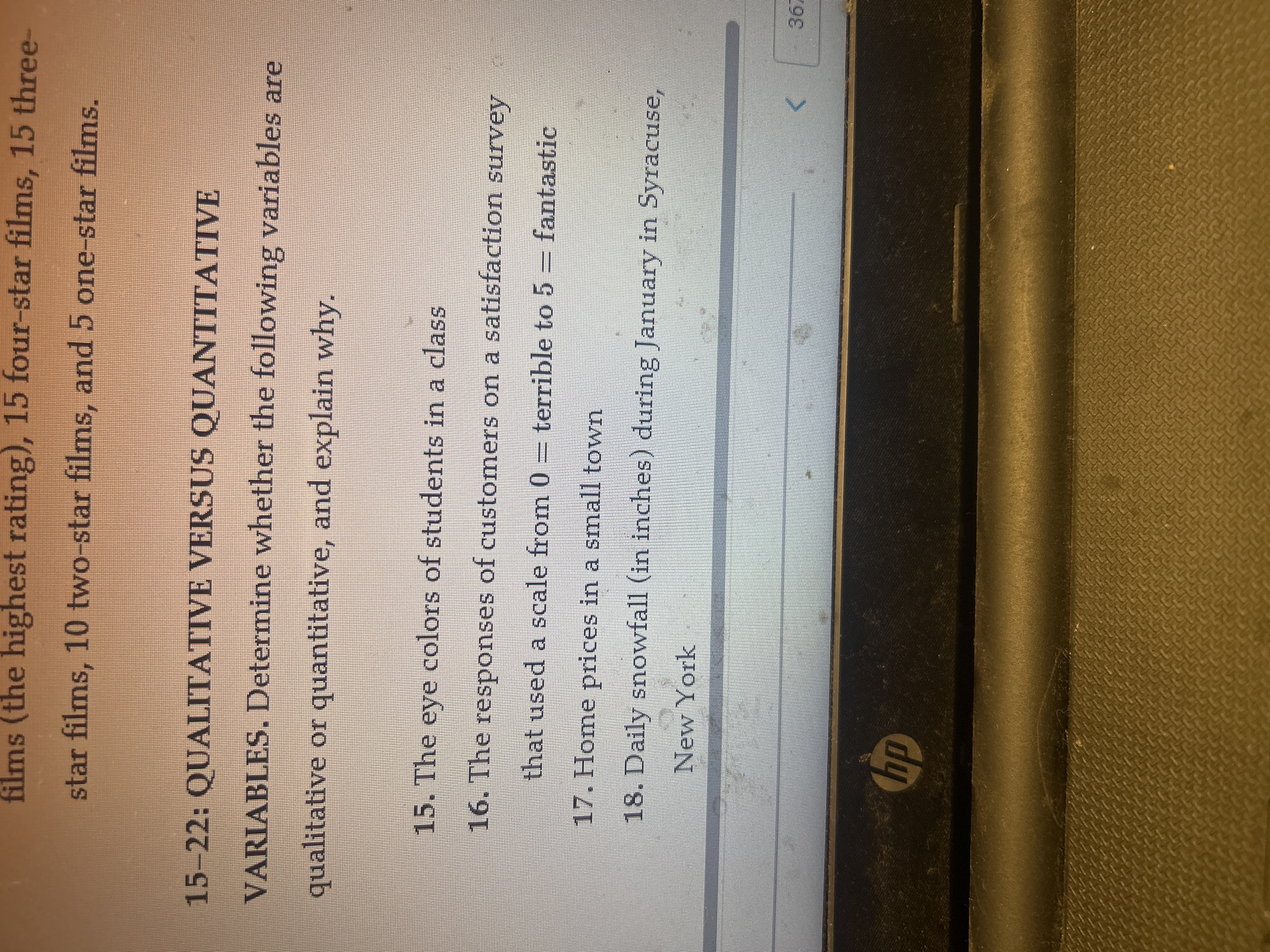 # 15 films (the highest rating), 15 four-star