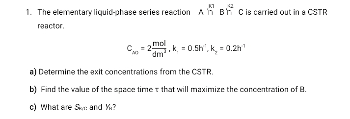 Show step by step and final simplifyed answeer K1