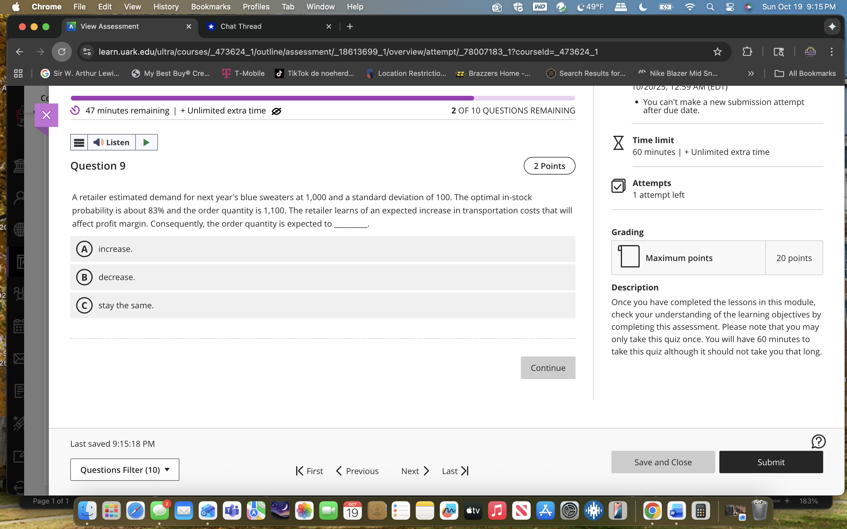 slove Chrome File Edit View History Bookmarks