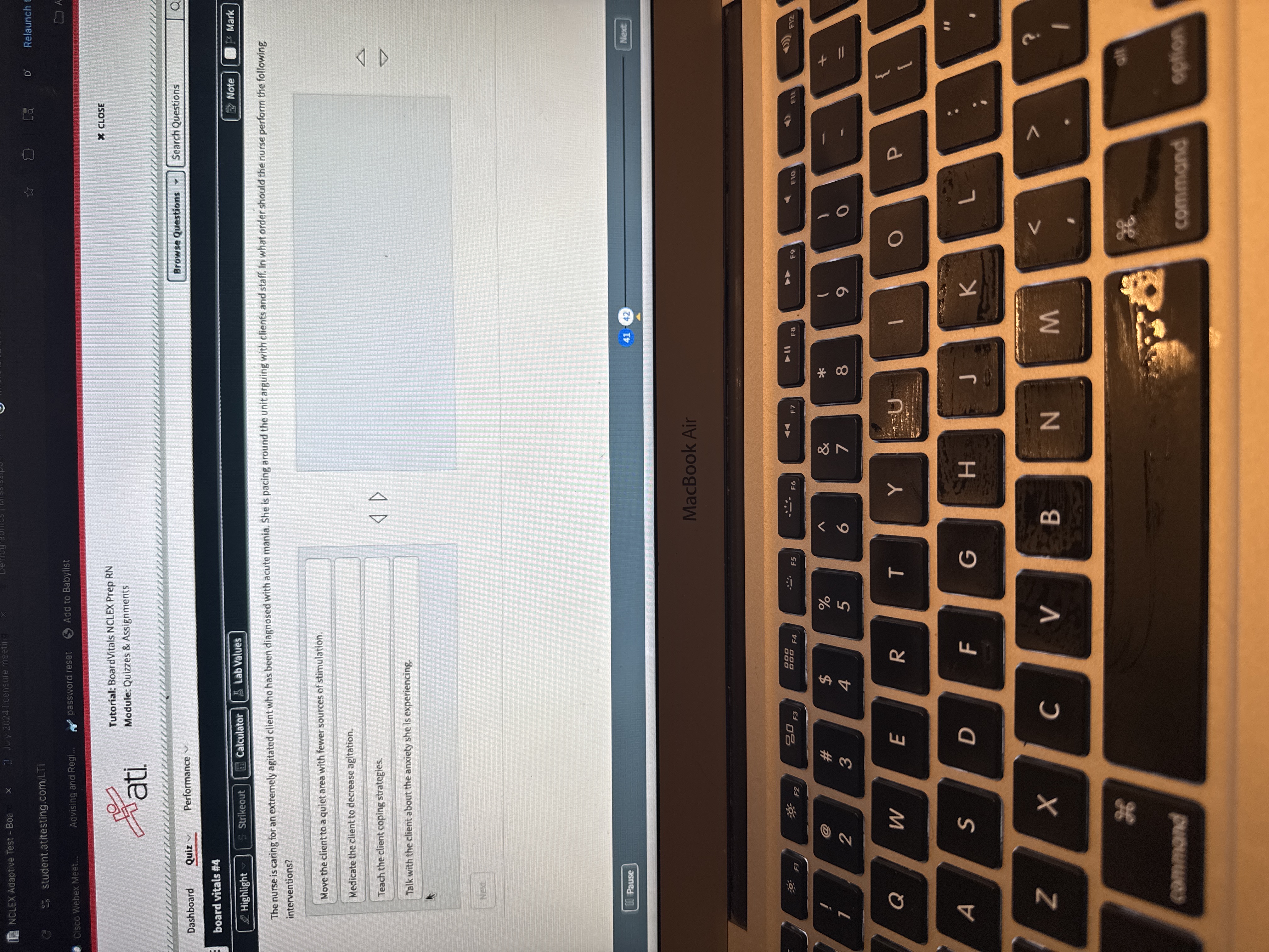 NCLEX Adaptive Test - Boe D' Relaunch C 25