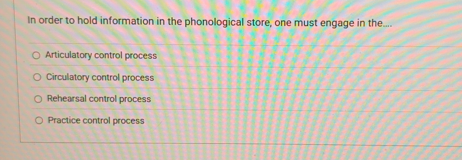 What is correct answer In order to hold