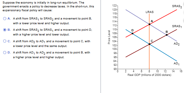 solve Suppose the economy is initially in