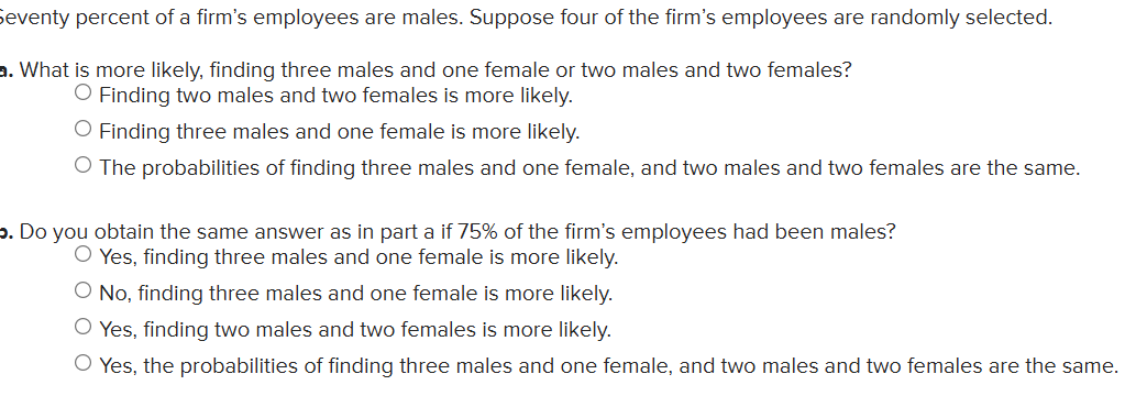 solve eventy percent of a firm's employees are