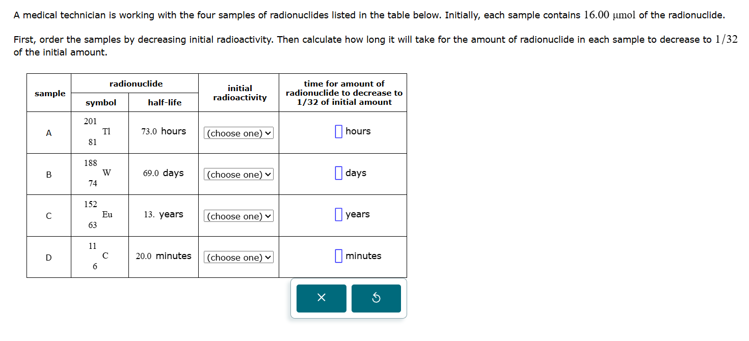 solve A medical technician is working with the