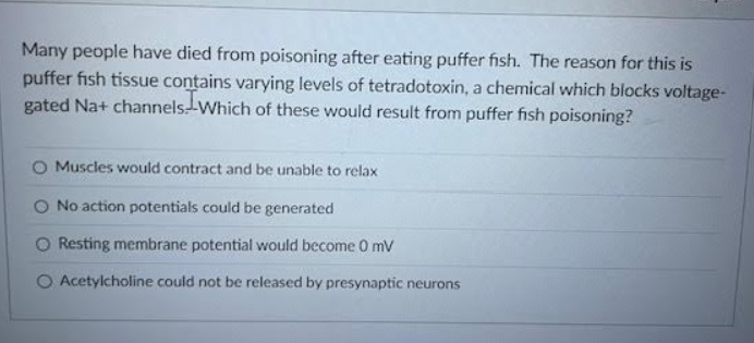 solve Many people have died from poisoning after