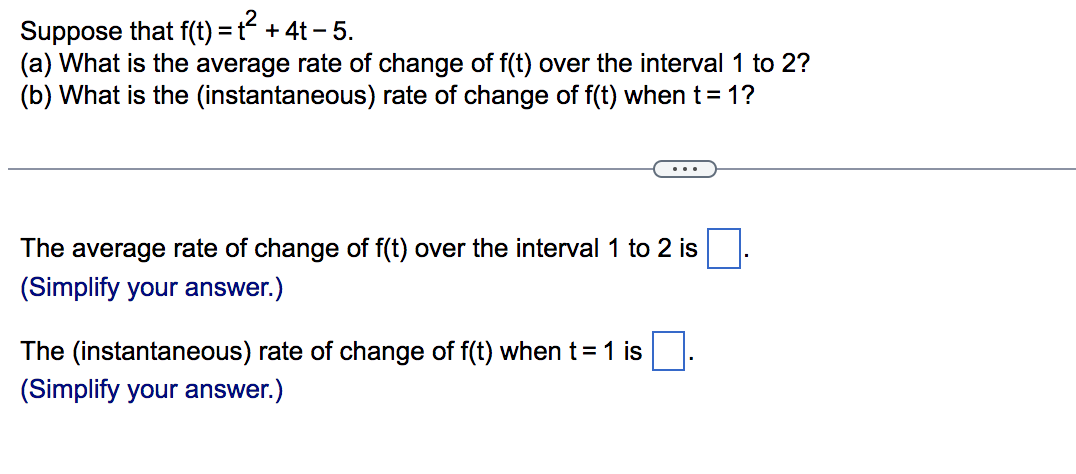 Suppose that f(t) = t