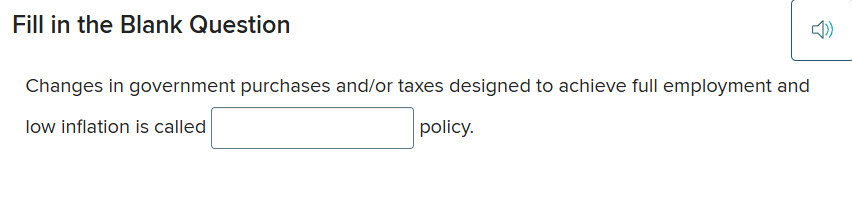 f Fill in the Blank Question Changes in