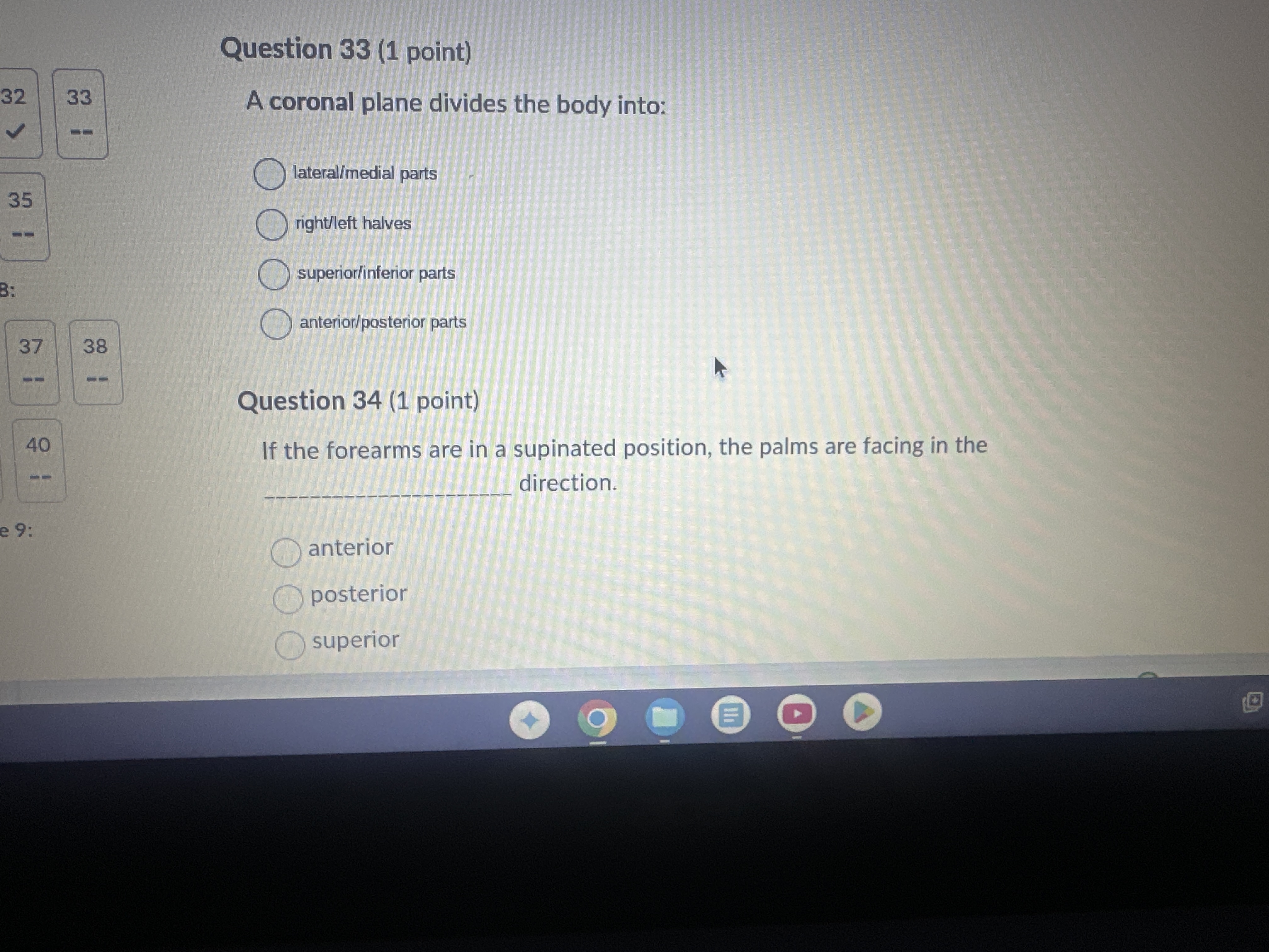 What is the answer to both questions? one: )