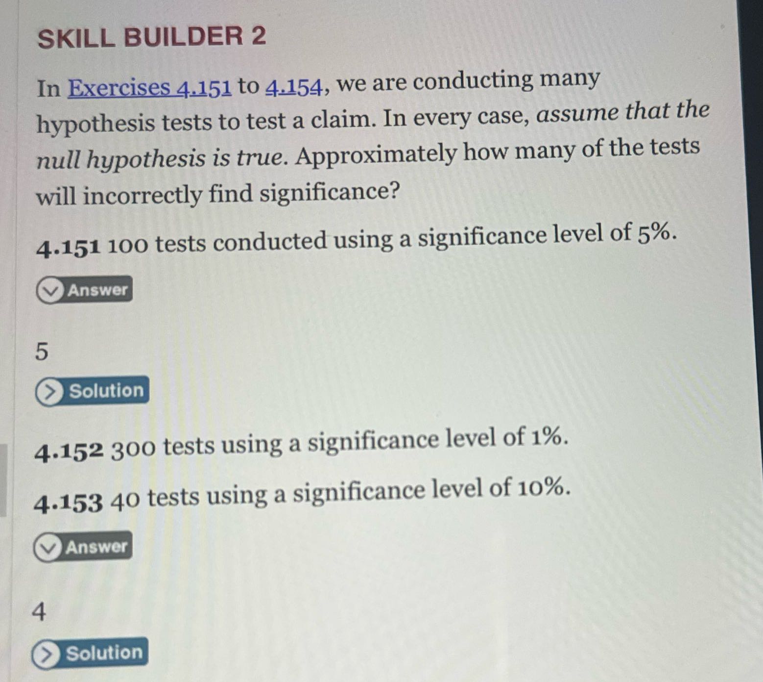Can you solve this SKILL BUILDER 2 In Exercises