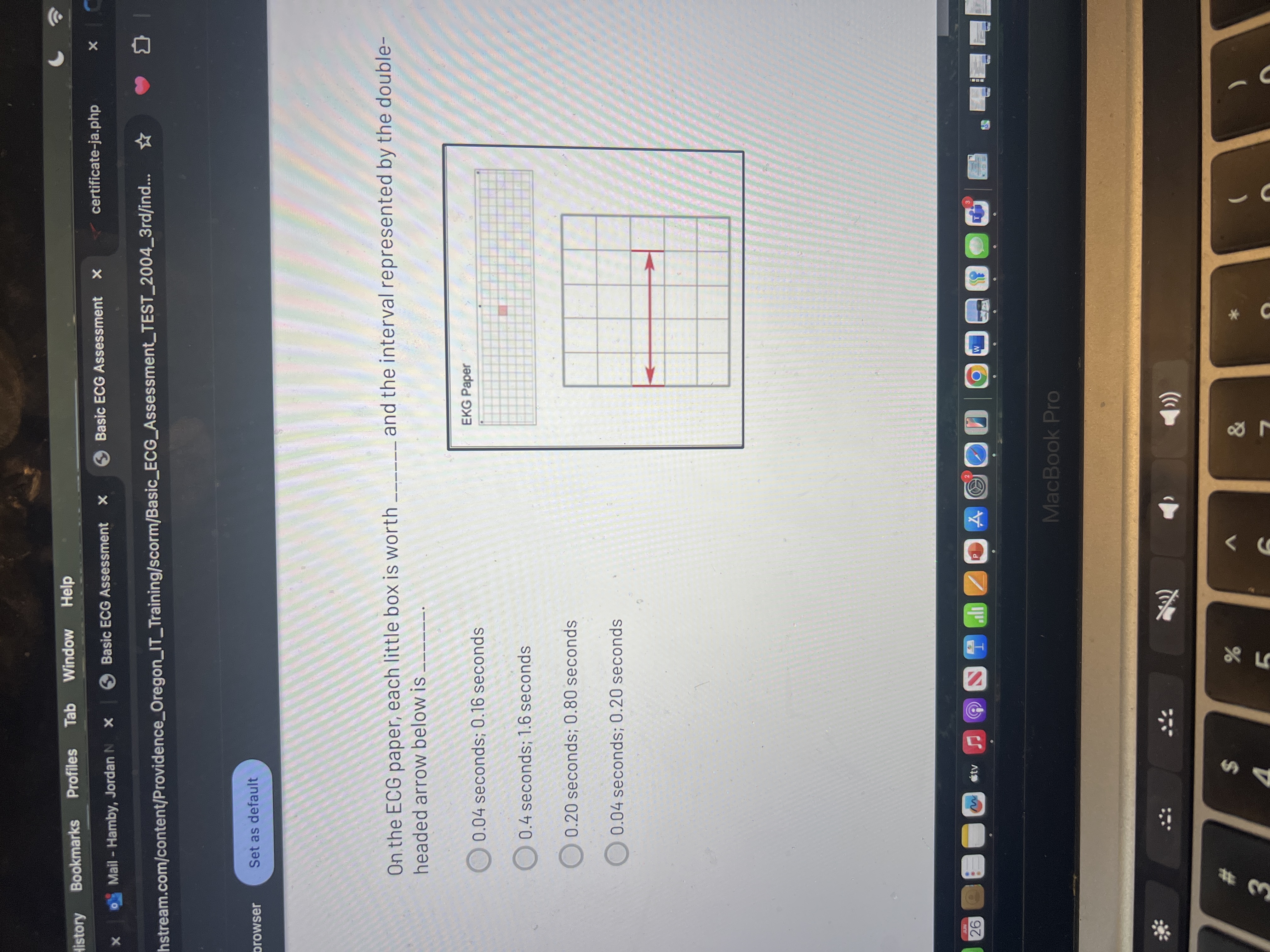 The answer listory Bookmarks Profiles Tab Window