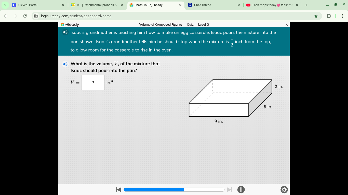 w C Clever | Portal * Da IXL | Experimental