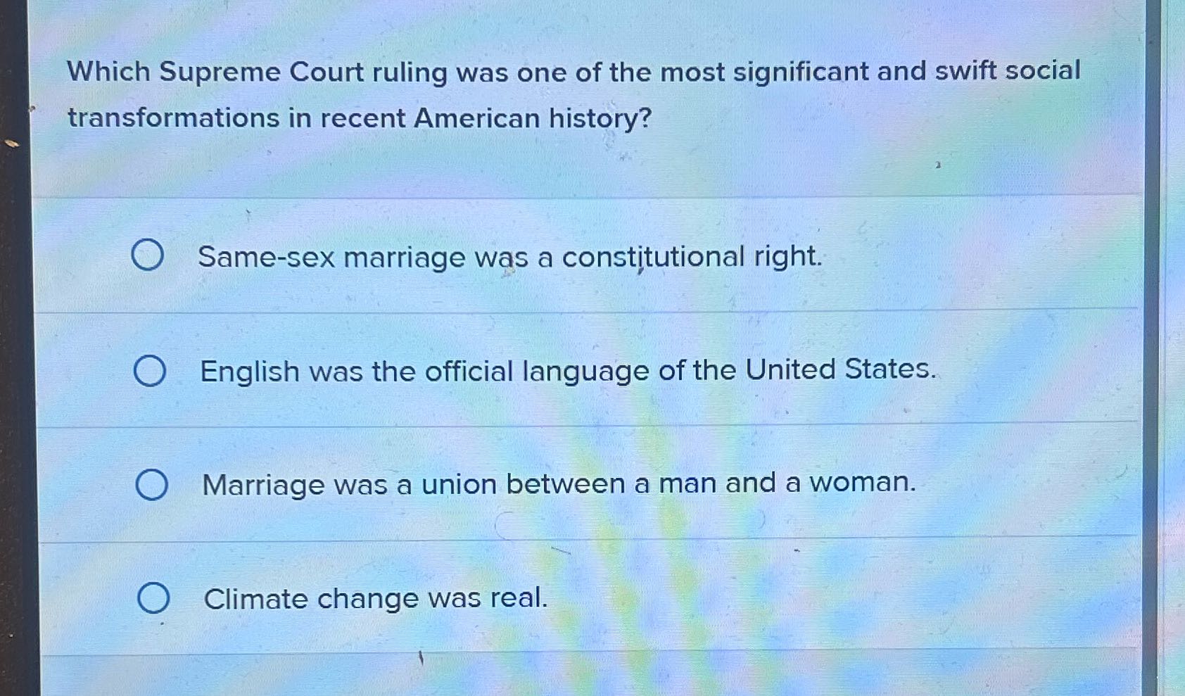 Which Supreme Court ruling was one of the most