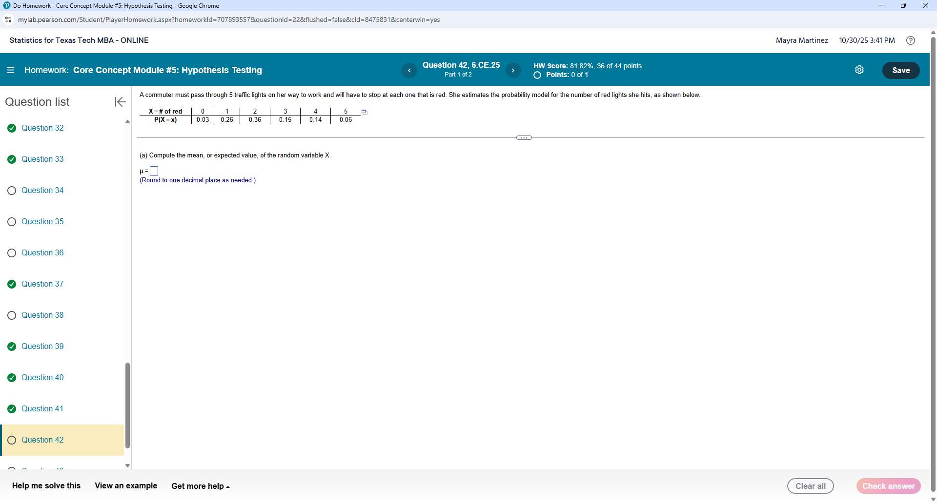 solve Do Homework - Core Concept Module #5: