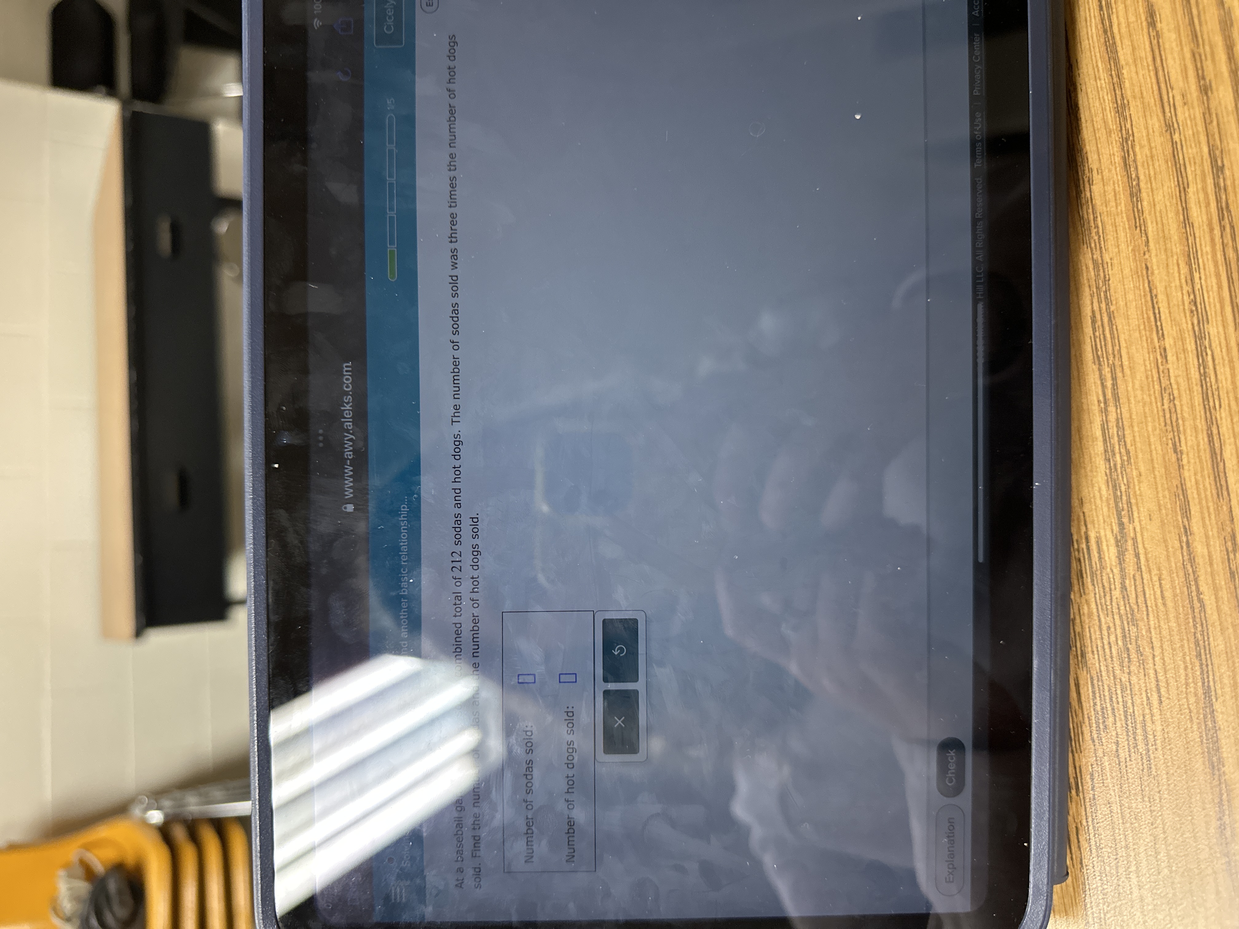 awww-awy.aleks.com. Cice d another basic