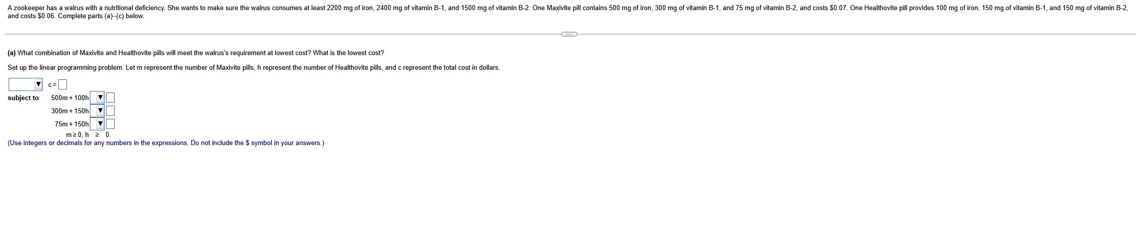 A zookeeper has a walrus with a nutritional