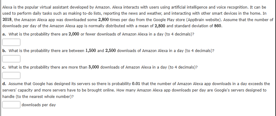 compute Alexa is the popular virtual assistant