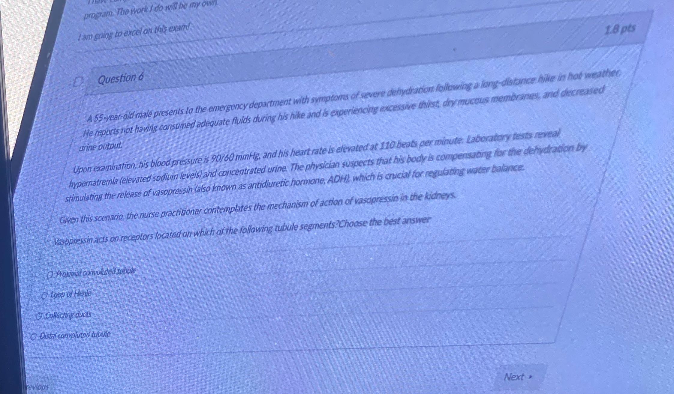 What is the answer program. The work I do will be