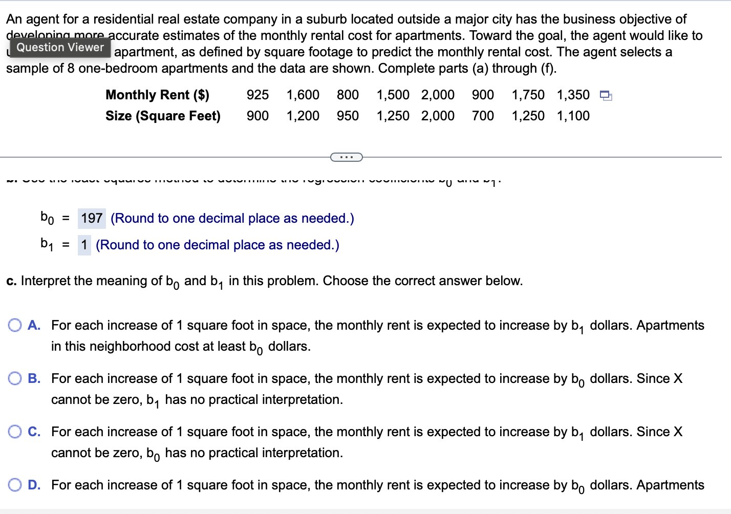 An agent for a residential real estate company in