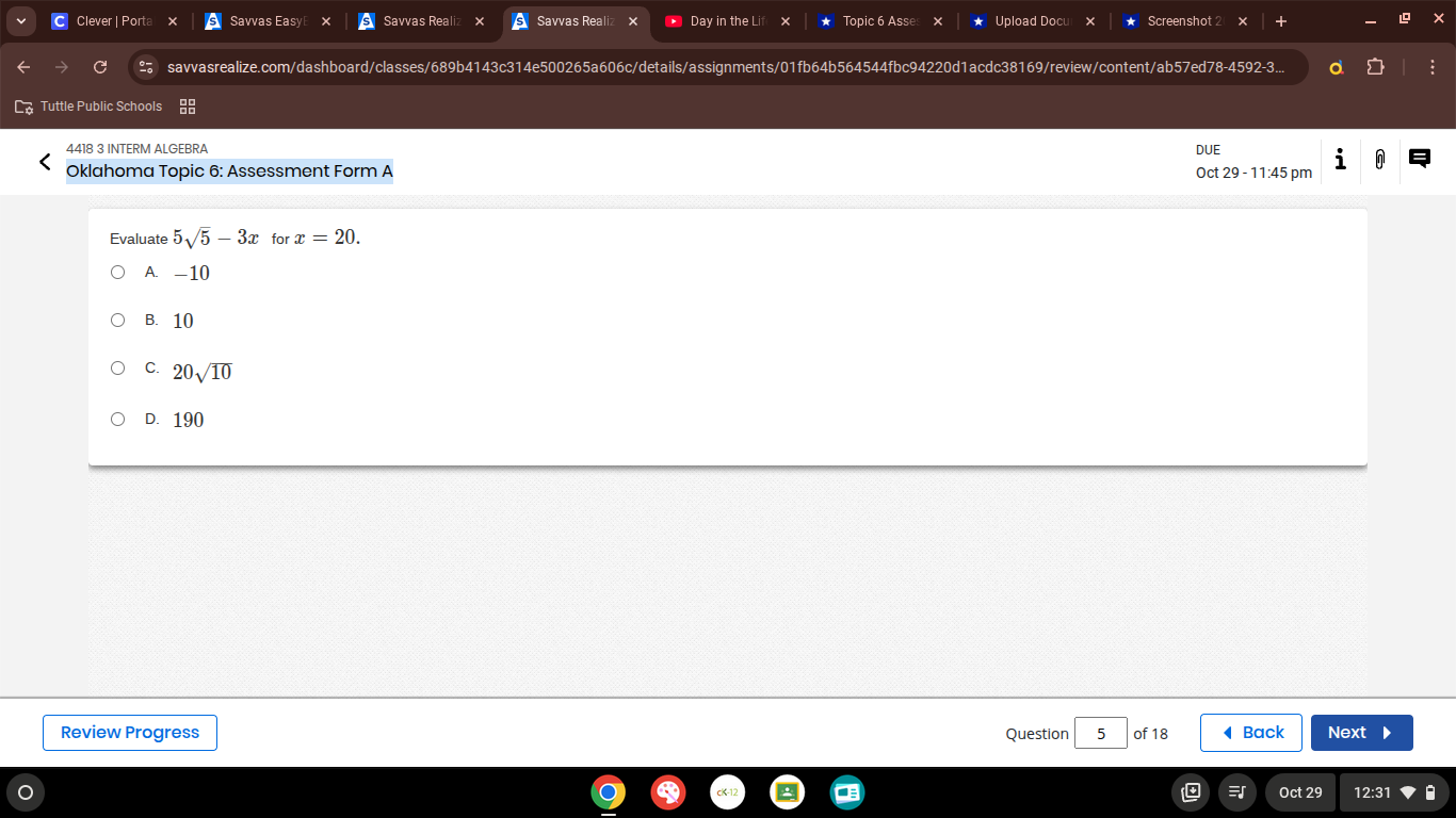 solve C Clever | Porta x s Savvas EasyE x | s