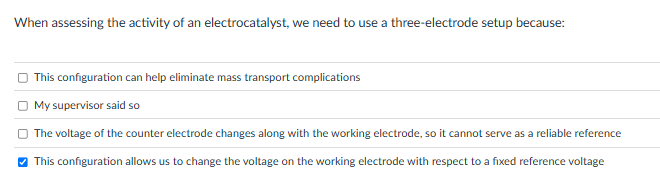 solution When assessing the activity of an