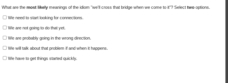 I need the correct answer What are the most