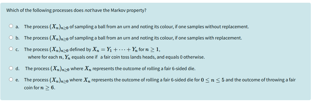Which of the following processes does nothave the