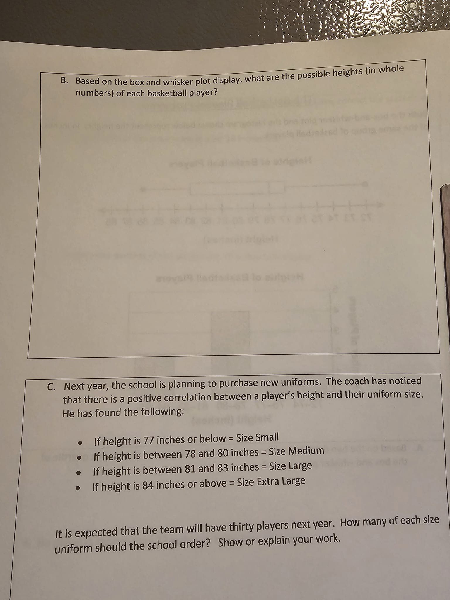 Algebra IB Math Happening Module 2 Name: Student