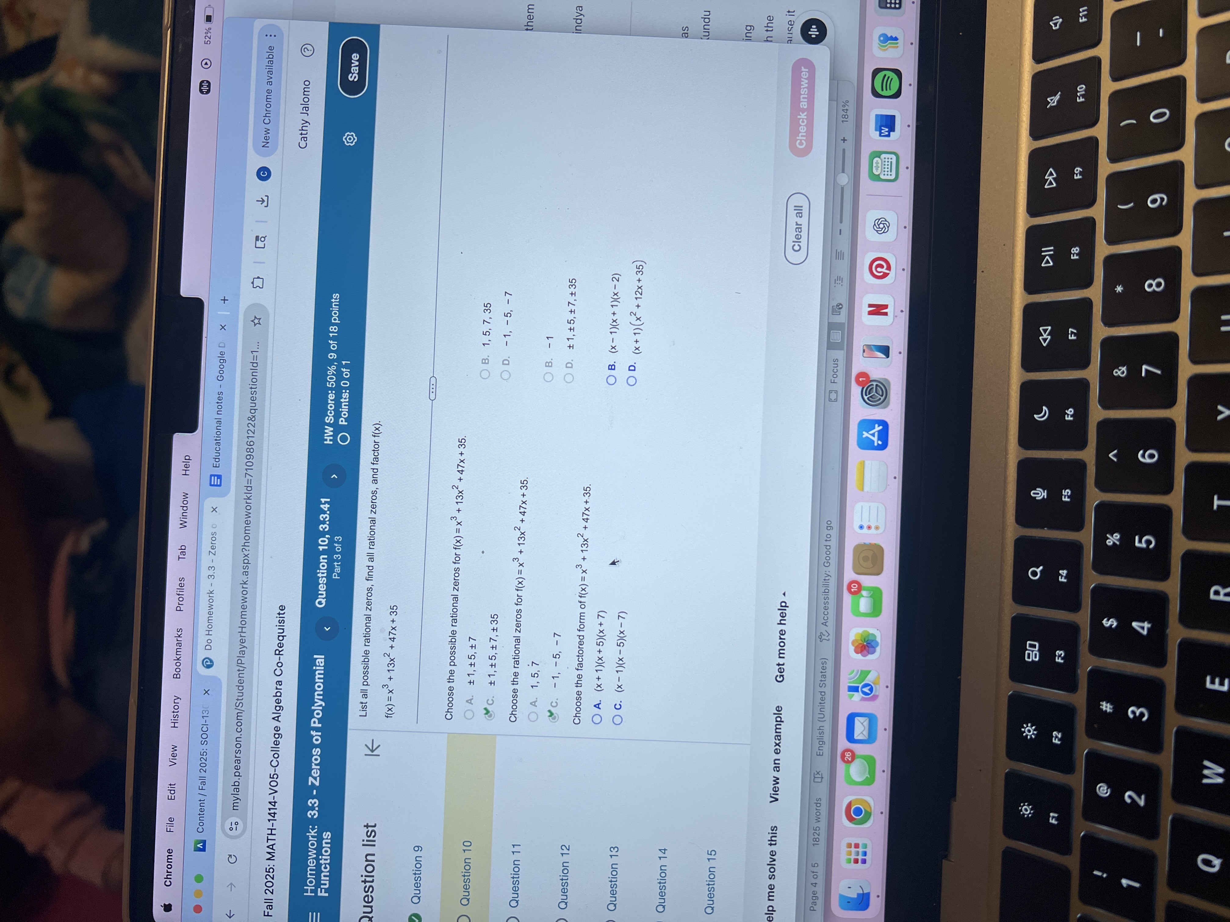 What is the factors form Chrome File Edit View