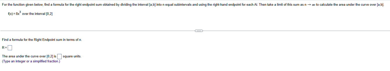 solve For the function given below. find a