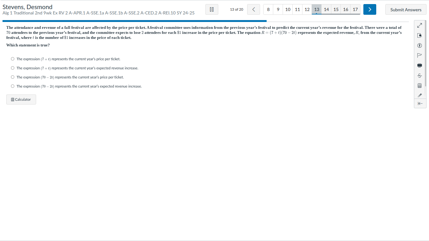 m Stevens, Desmond 13 of 20 8 9 10 11 12 13 14 15