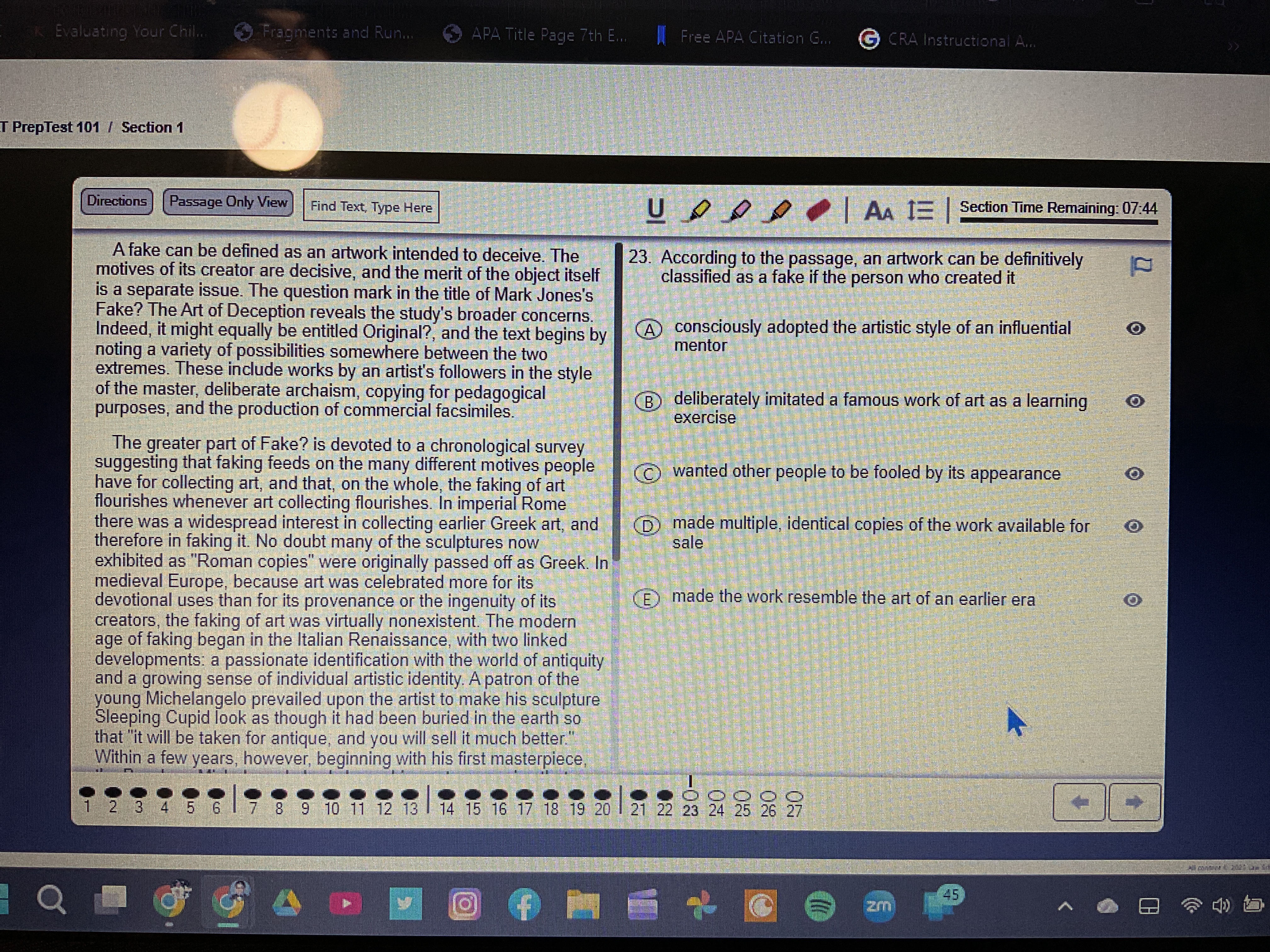 LSAT PREP 101 Section 1 Evaluating Your Chil..