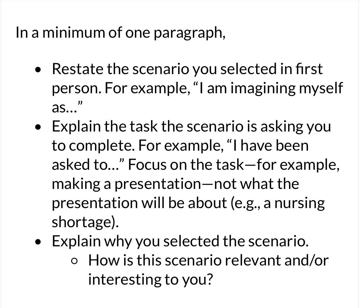 Imagine yourself in the role of a parole officer.