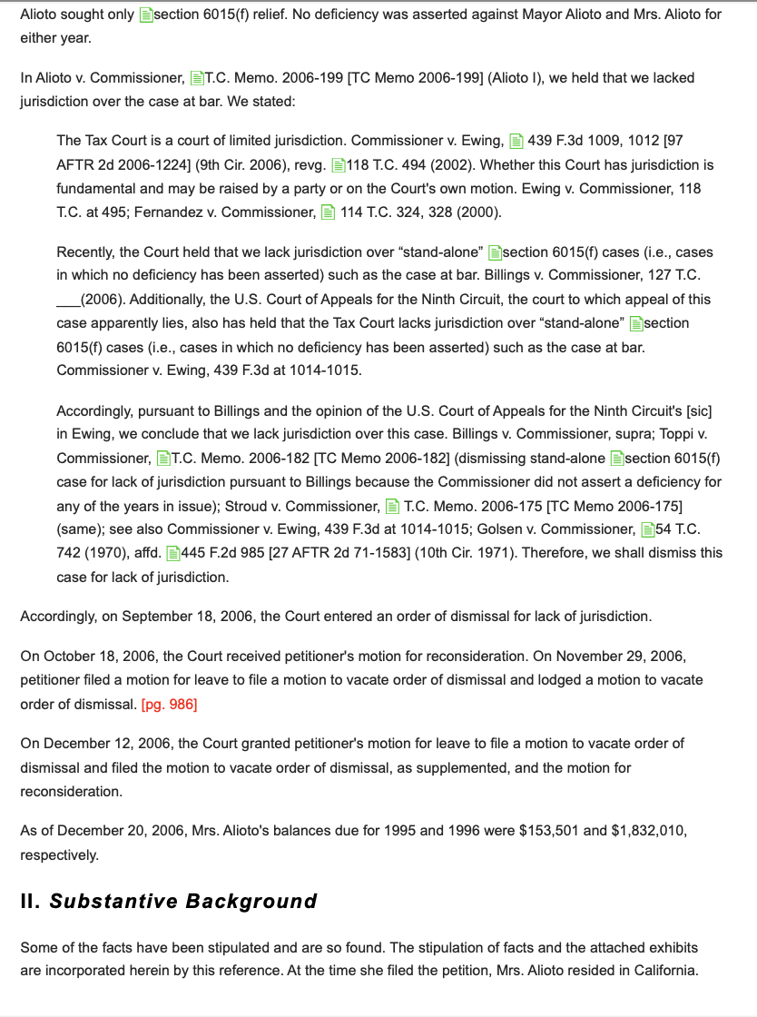 Innocent Spouse Relief According to IRC