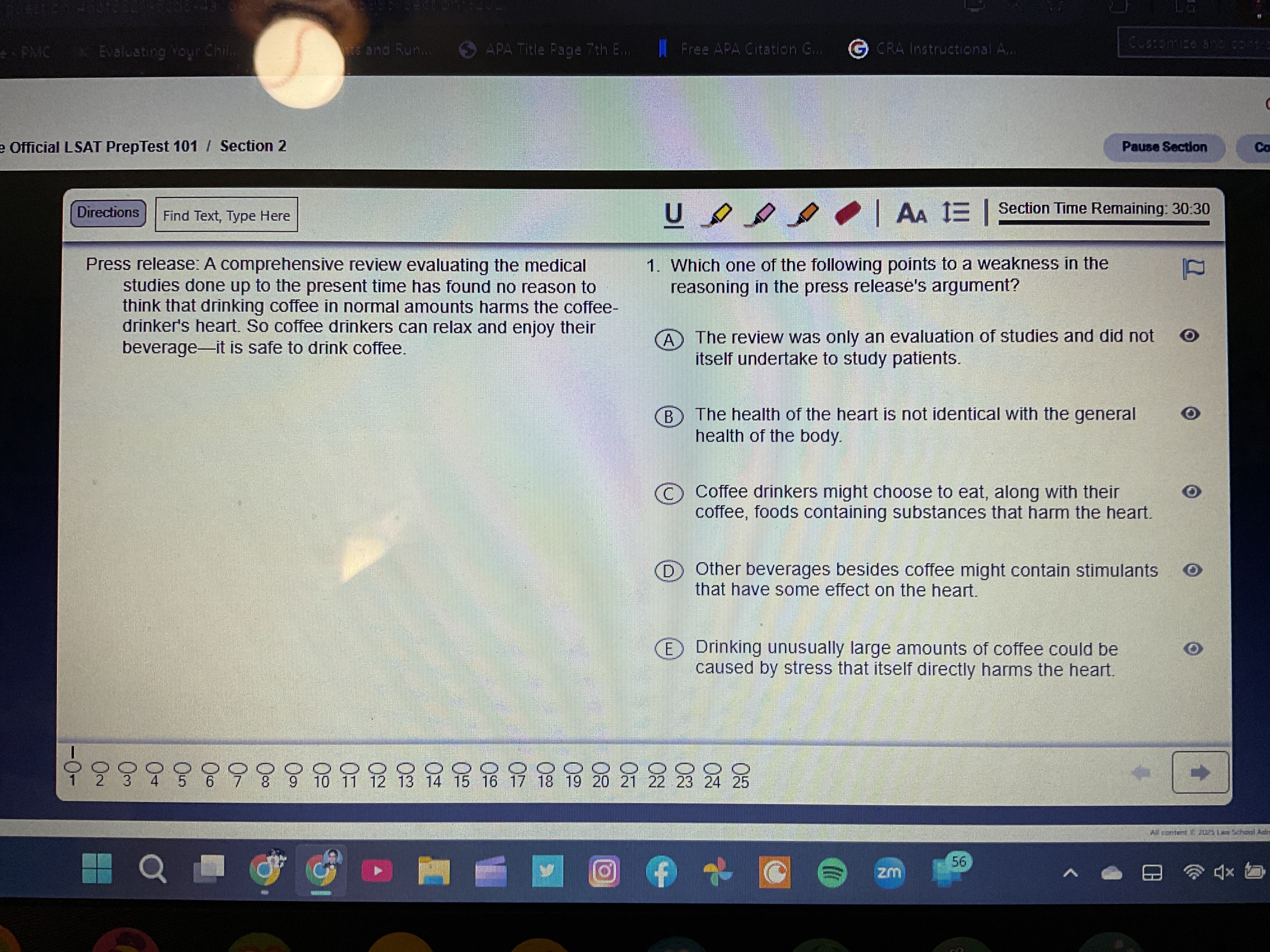 LSAT Prep 101 Section 2 jal LSAT PrepTest 101 /
