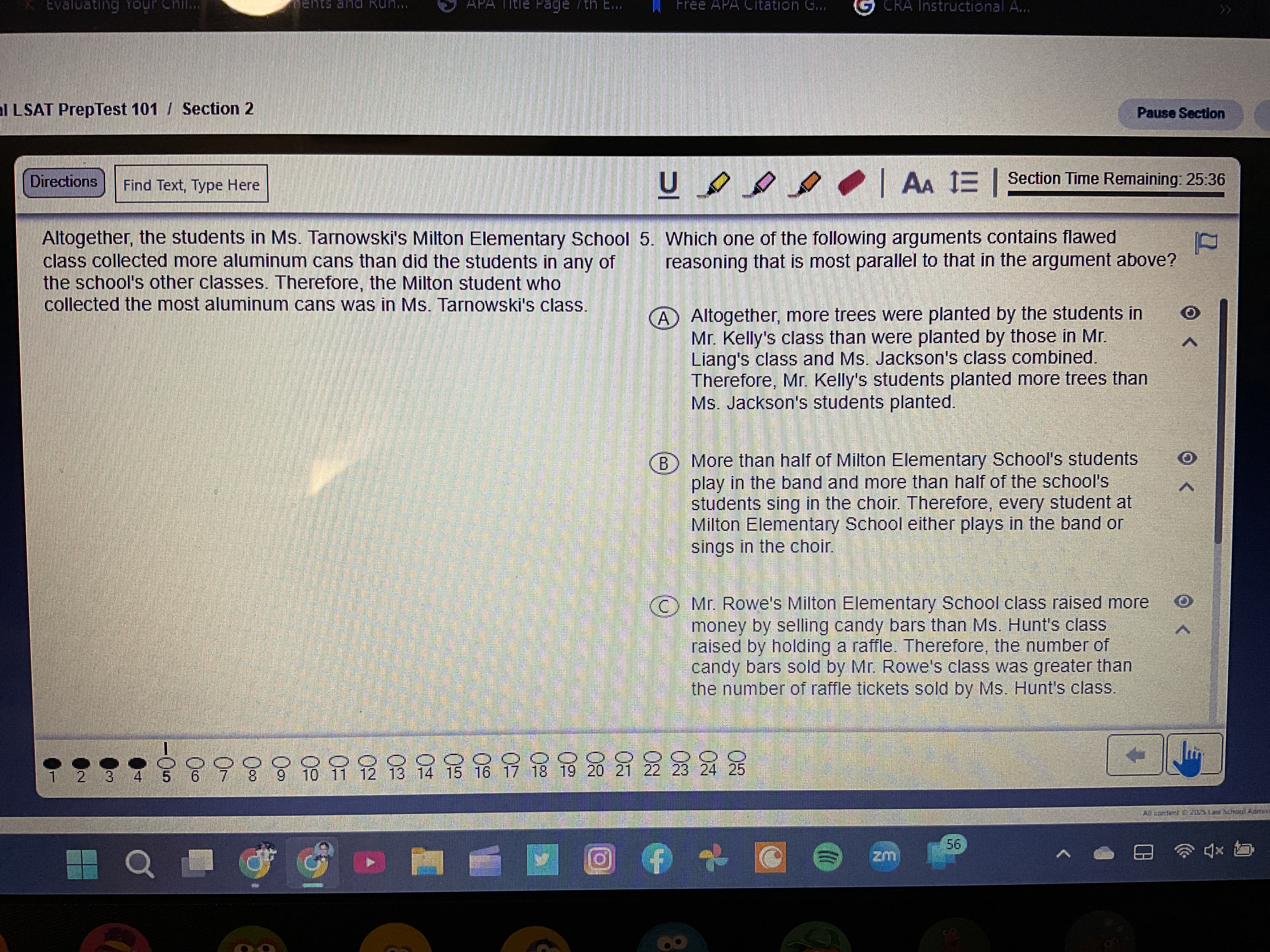 LSAT Prep 101 Section 2 CRA Instructional A I