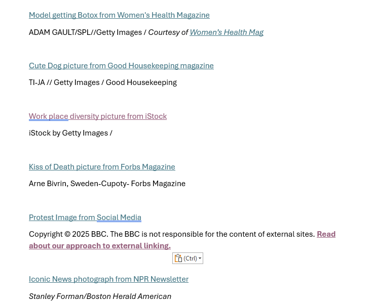 Copyright and the use of Images: Critically