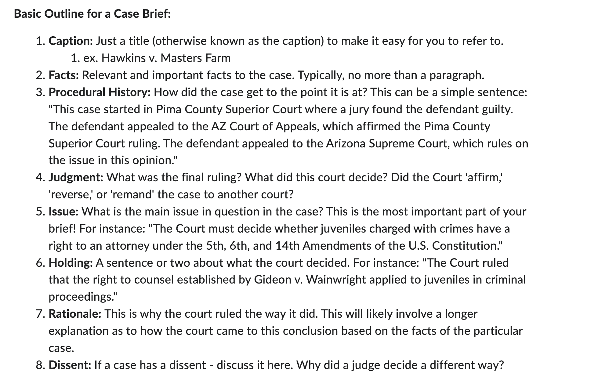 Robertson v. People Magazine Basic Outline for a