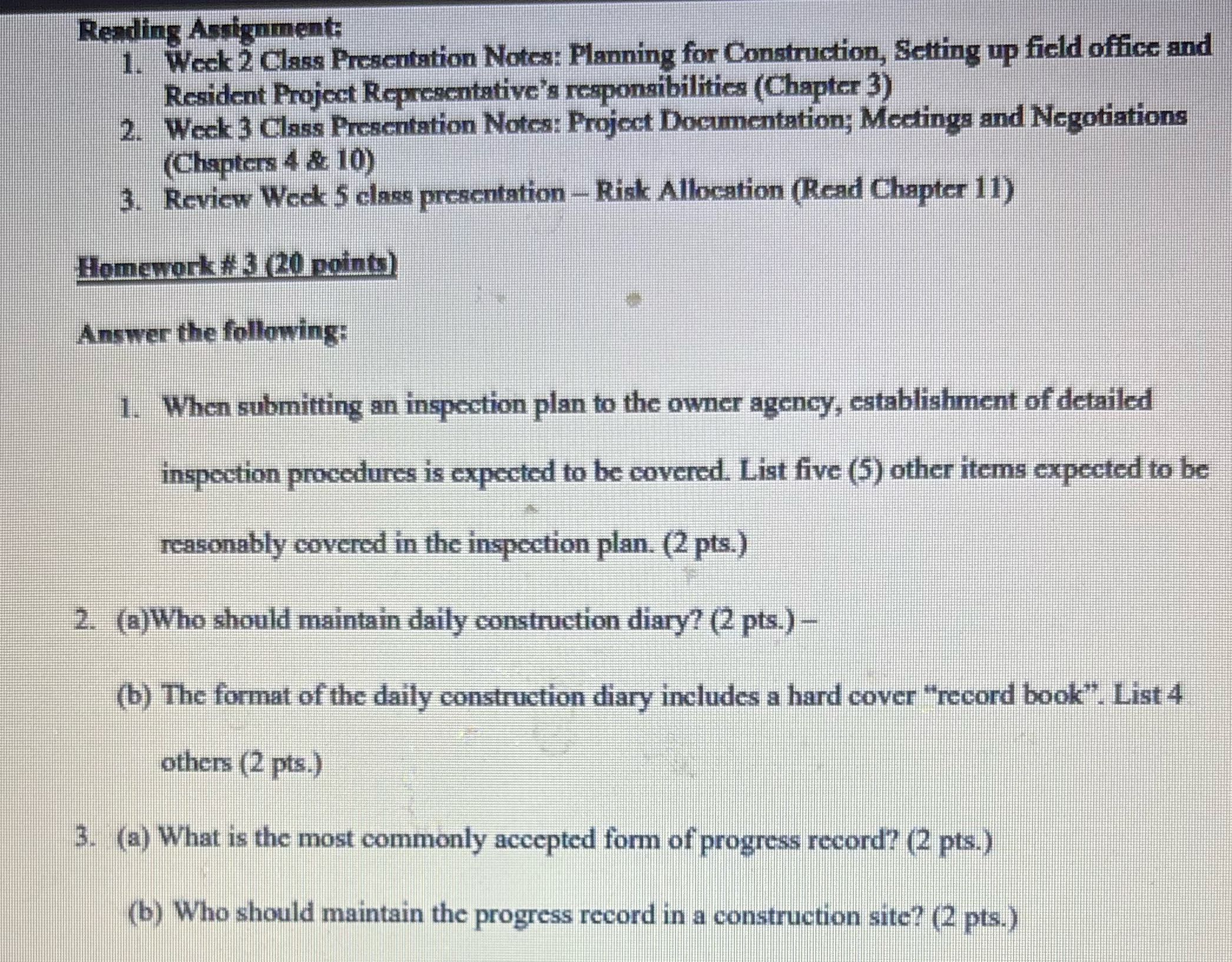 4. Name at least three rights reserved for the