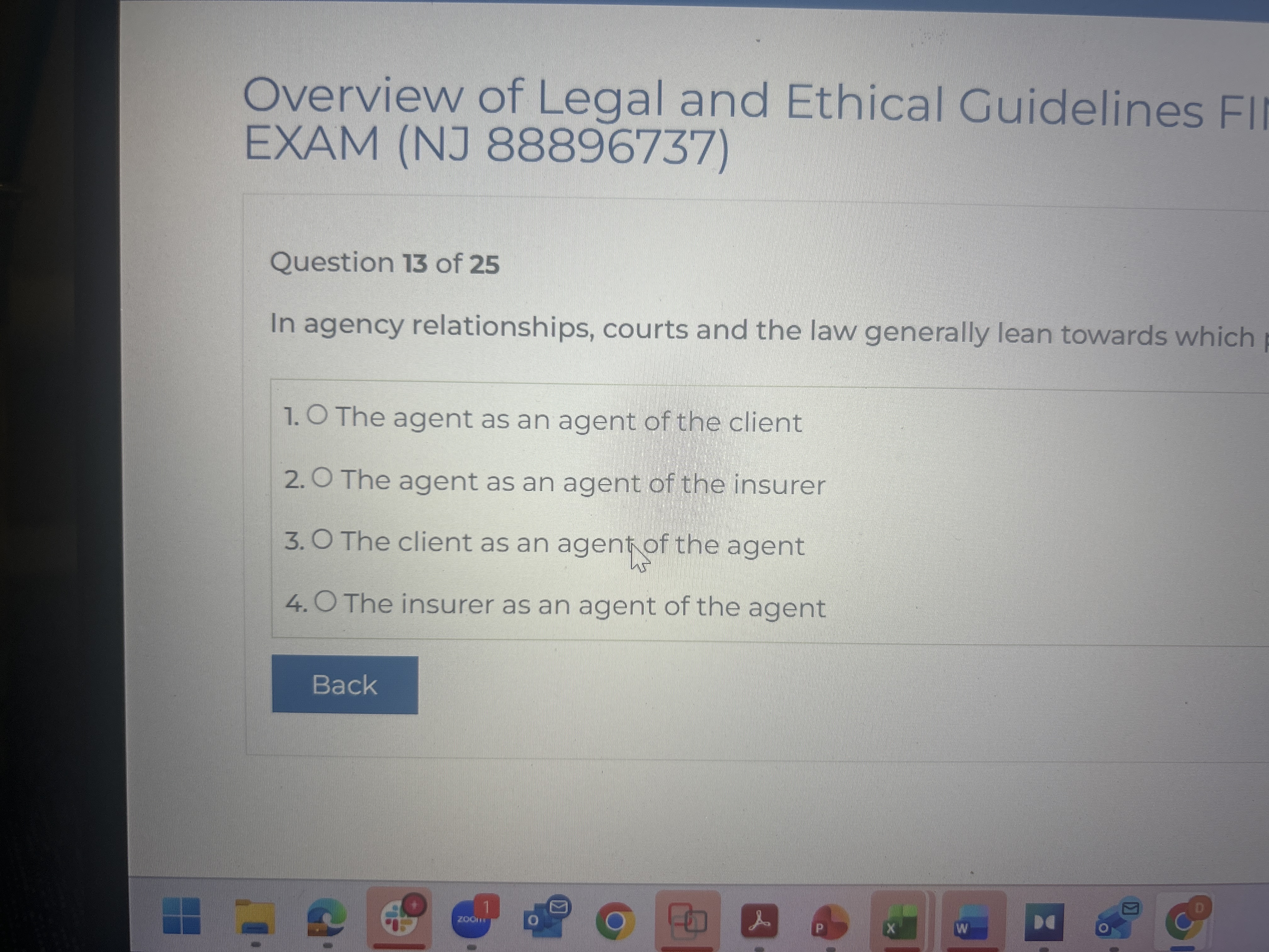 Overview of Legal and Ethical Guidelines FI EXAM