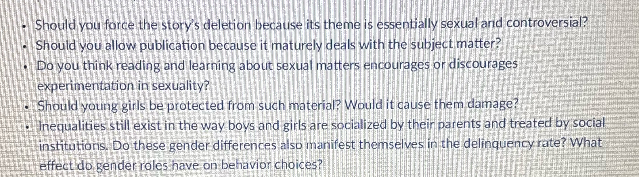 Need this is your own words and not Al generated