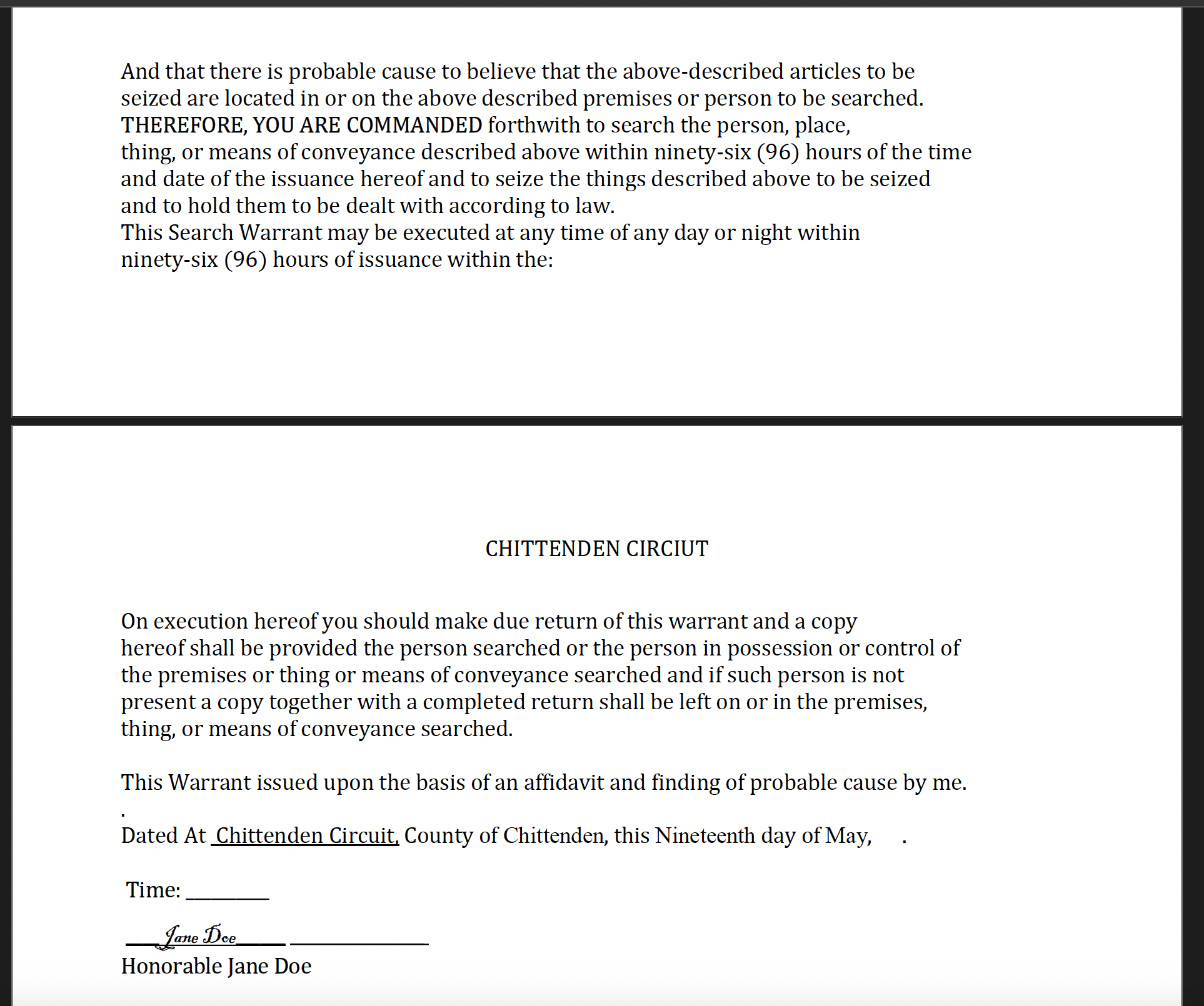 Background Police responded to a call at 7521